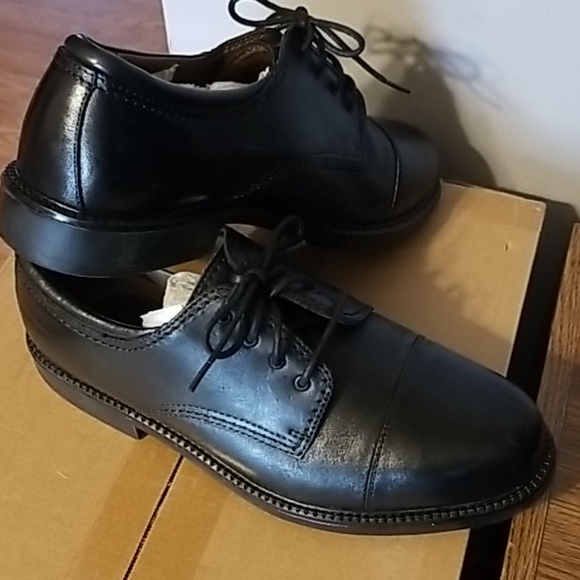 [DOCKERS] Gordon Leather Oxford Cap Toe Dress Shoe - Picture 5 of 16